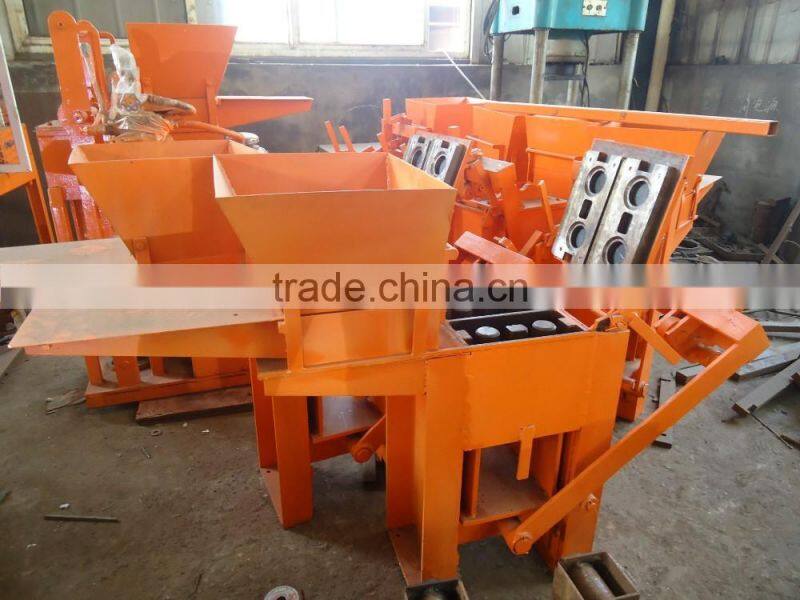 manual red clay brick making moulding machine