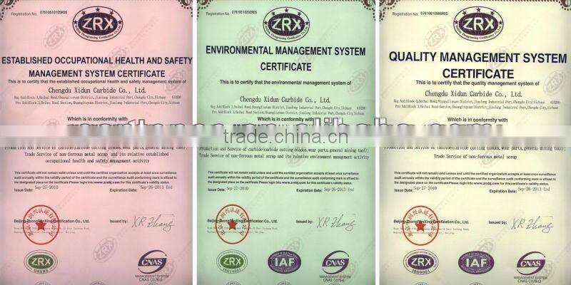 made in china Tungsten Carbide Threading Insert16ER/L 1.50ISO