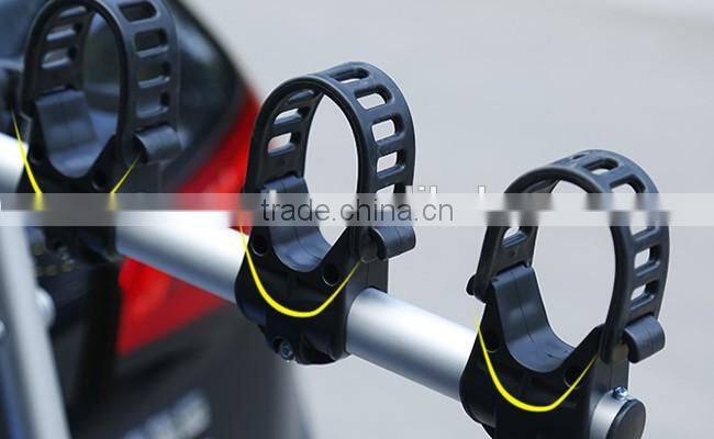 Manufacturer High Quality Rear Mounted 3 Bicycle Car Cycle trunk bike rack