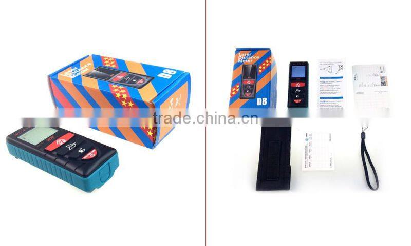 D8 40M Waterproof Hot Sell Digital Laser Measuring Distance Laser Range finder