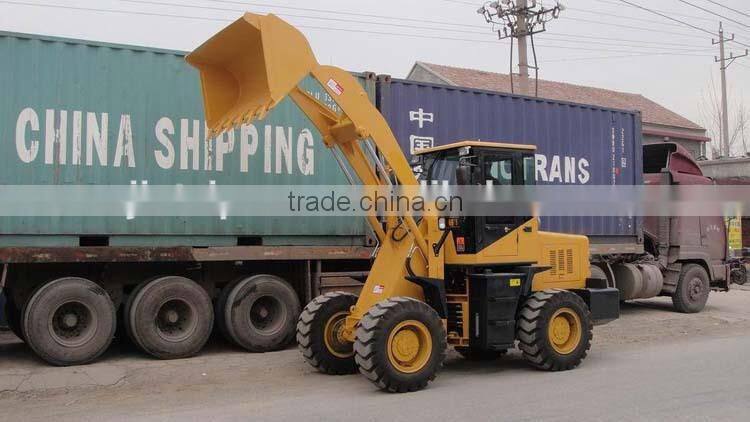 1.6T ZL16F with CE Certified, Europe Market, wheel loader with forks