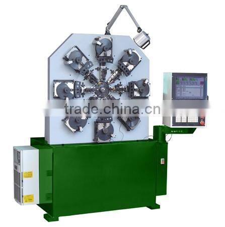11-axes Camless CNC Versatile Spring Coiling Machine Wirh Wire Rotation