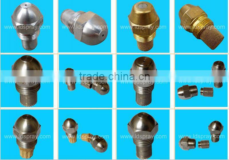 brass fine spray fuel oil nozzle