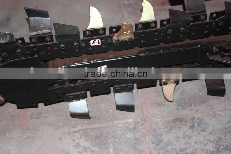 HCN brand mini skid steer loader trencher for sale