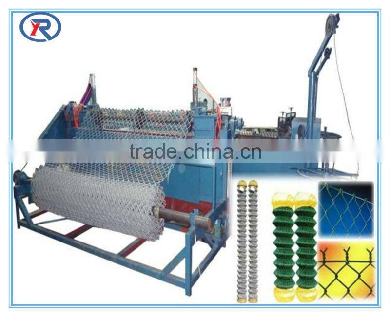 Hebei China Galvanized/PVC coated plastic chain link wire mesh