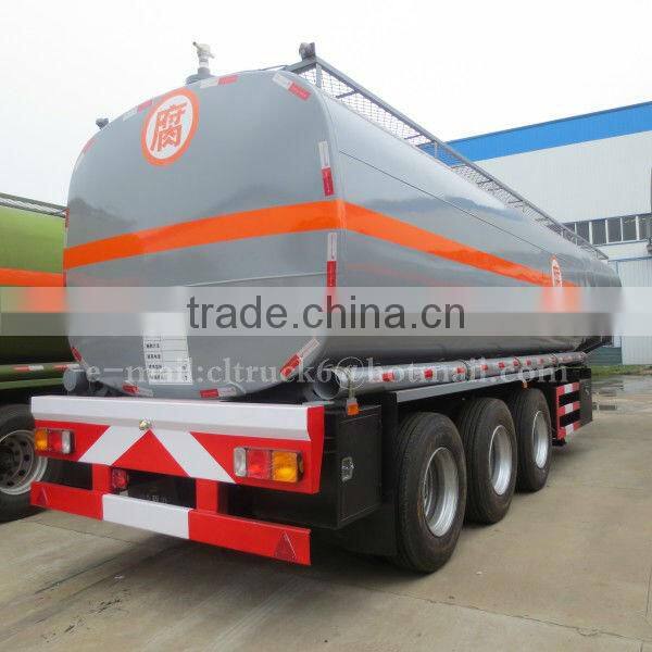 CLW 3 Axles Chemical Liquid Semi Trailer 46000L