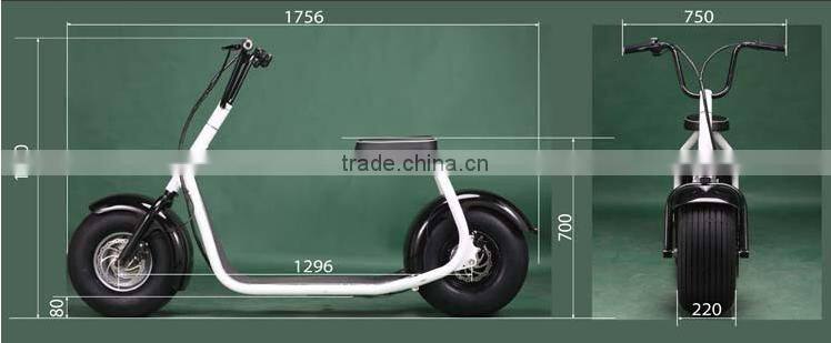 2016 Fashion 2 wheel Electric Scooter K800