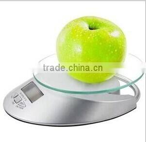 Electronic glass kitchen scale food digital apparatus
