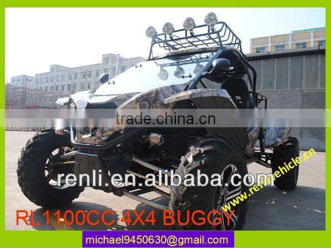 1100cc 4x4 All Terrain Buggy Quad karting/atv/go karting/petrol dune buggy