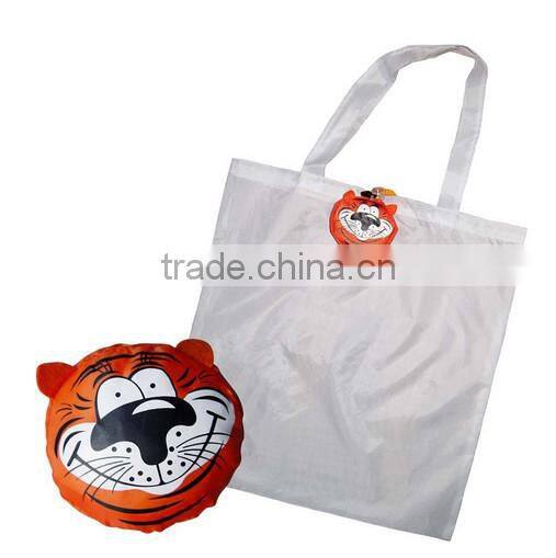 Alibaba china new products Cute animal 190T polyester foldable bag