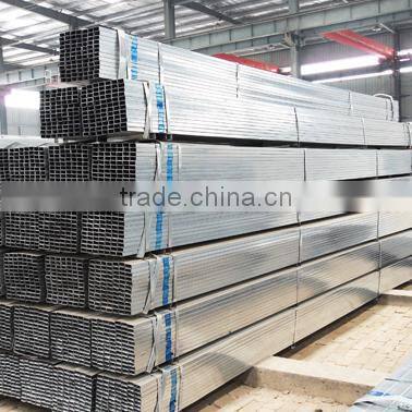 40*40*1.3 wholesale steel gi rectangular galvanized square steel pipe