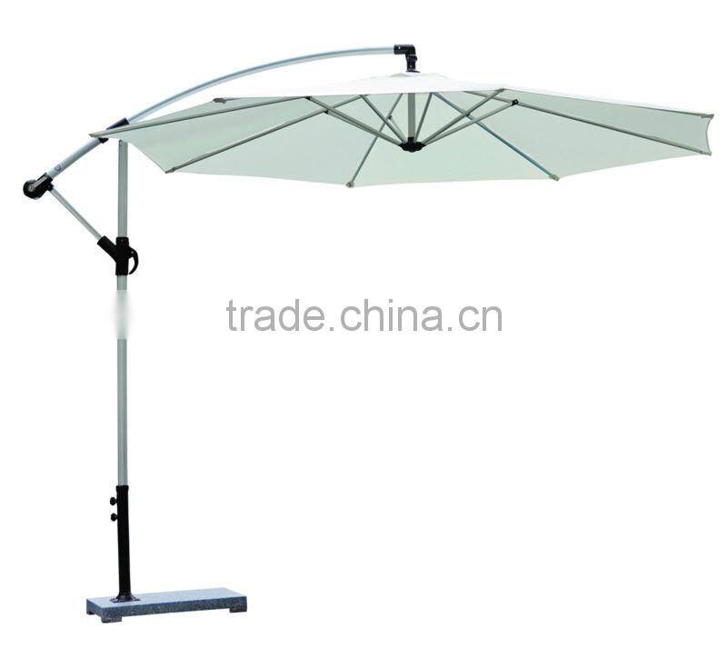 Outdoor Garden Aluminum Banana Beach Umbrella