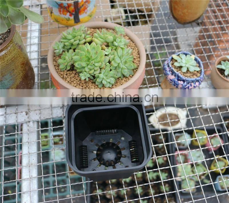 Plastic Colorful More Thickness Square Flower Pot