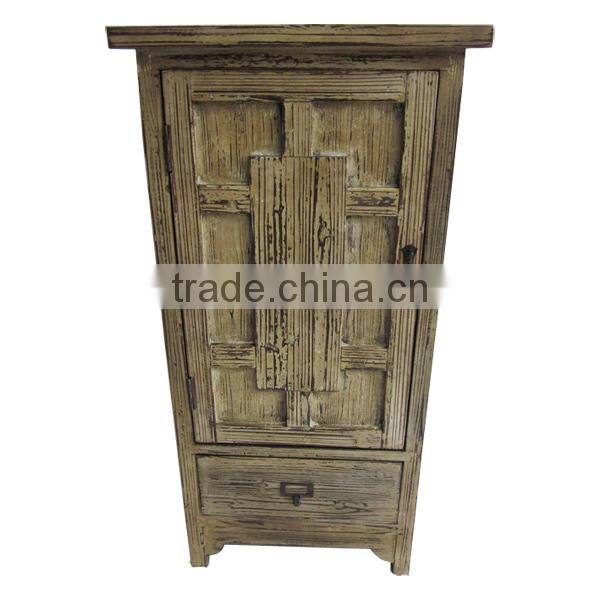 Wooden Living Room Cabinet Vintage Storage Cabinet Wholesale Minhou Wooden Furniture