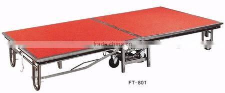 Cheap price metel frame stage for wedding and sale