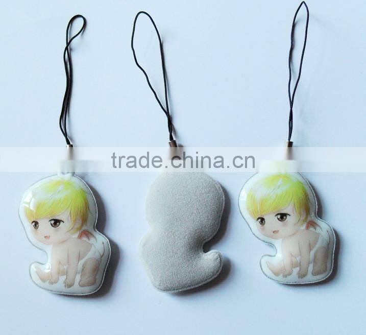 OEM printed services pvc phone screen cleaner