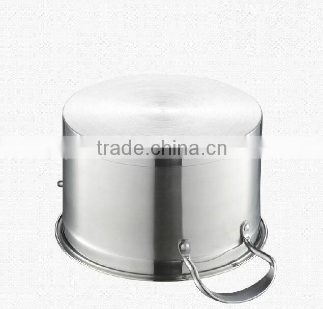 6pcs cookware set stainless steel cooking pot set