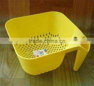 2016 Hot Sales PP Plastic Colorful Foldable Household Colander