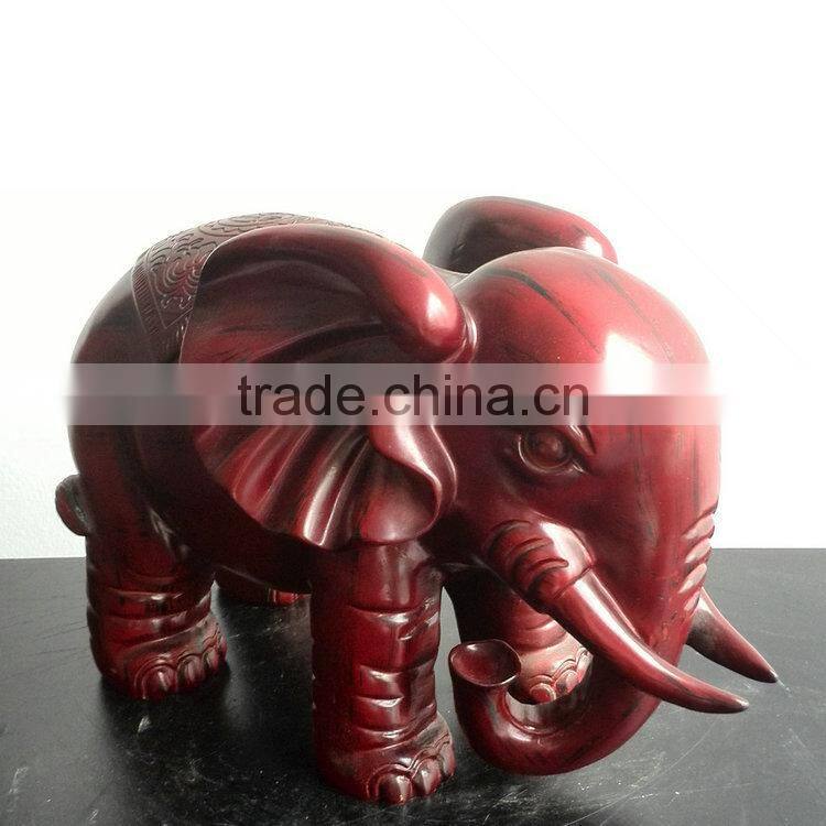 Polyresin small elephant statue decoration