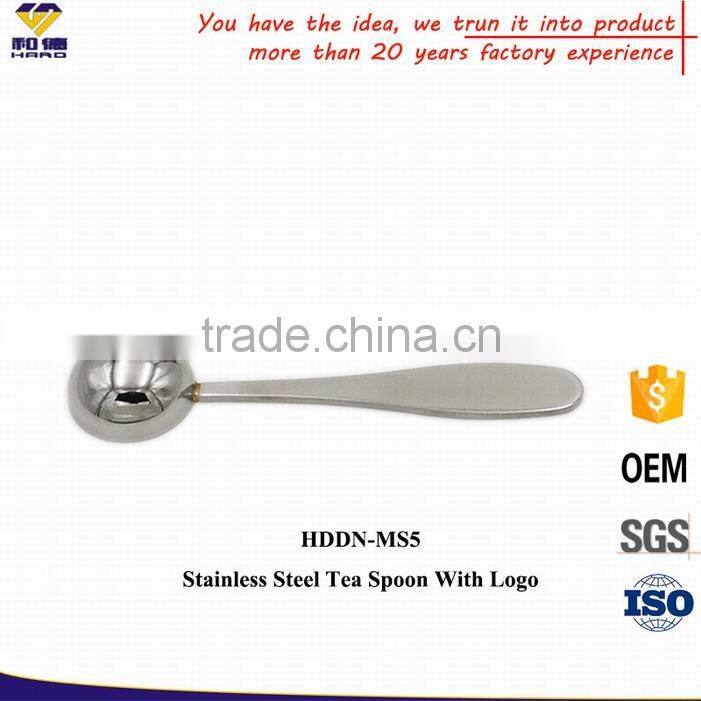 2017 New Product SS Tea Spoon With Stamping LOGO