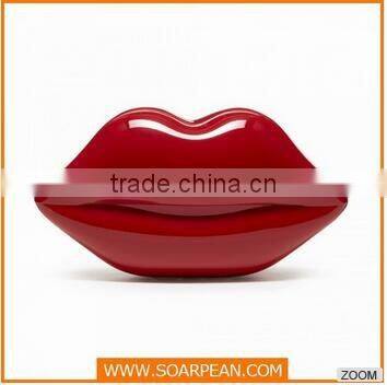 Shop Display props Modern Fiberglass Sexy Lip Statue
