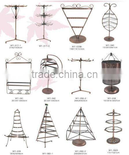 Metal Crafts Jewelry Display Stand Iron Art Craft
