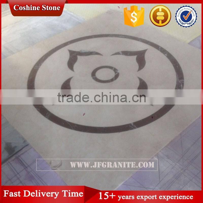 Jianfa water-jet marble floor tiles medallions