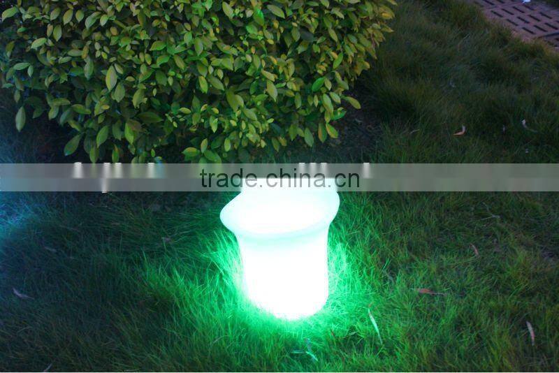 color-changing led plastic cheap wine bucket