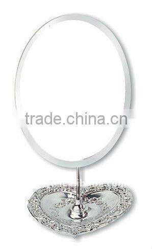 fashion and round plastic double Cosmetic Mirror