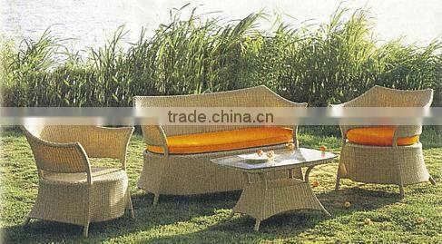 good quality unique outdoor table and chair garden set compact (HLD-74)
