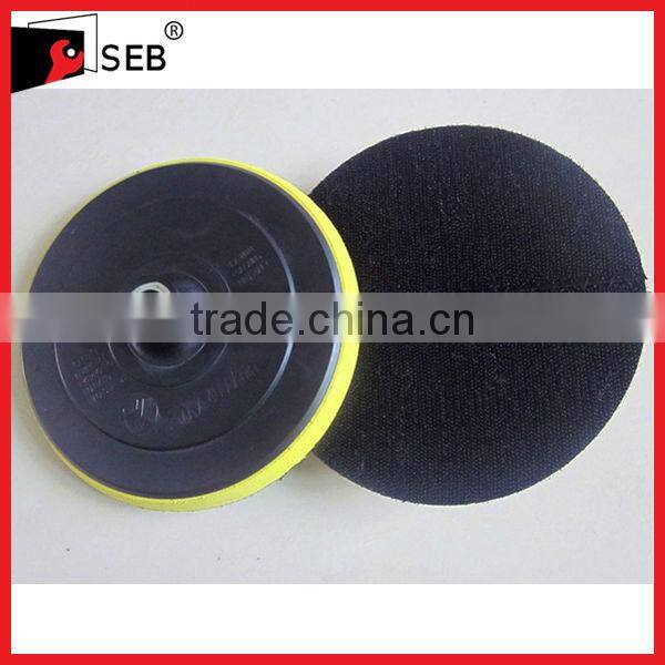 Platinum Grade hook and loop Rubber Backing Pad