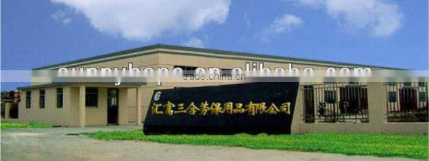 PVC glove with long sleeves