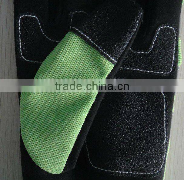 High Visibility Mechanics Gloves ZJM43