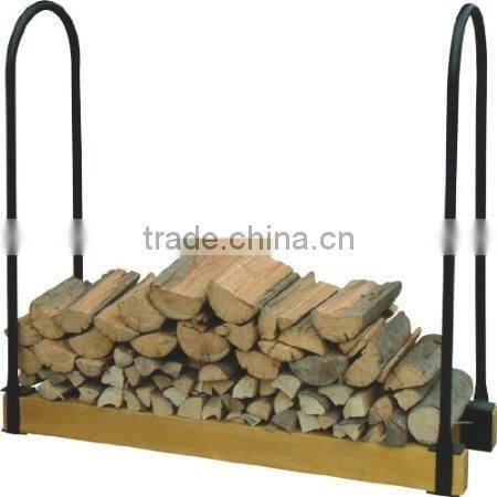 steel tube log rack