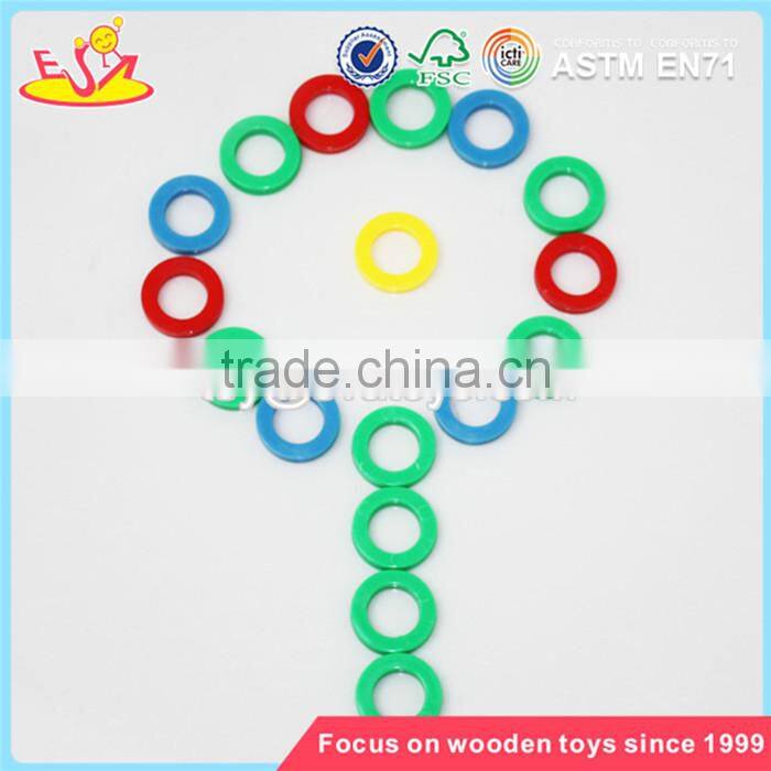 Wholesale hot math teaching aid wooden number learning toy preschool wooden number learning toy W12E002