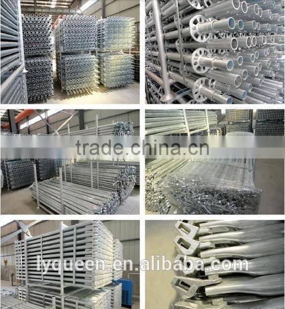 Durable Tubular Ringlock Scaffold for Ship Building And Construction Works At Heights