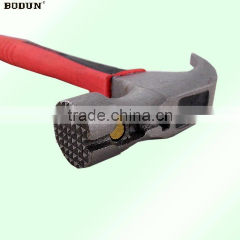 H1042 Blue fiberglass handle claw hammer