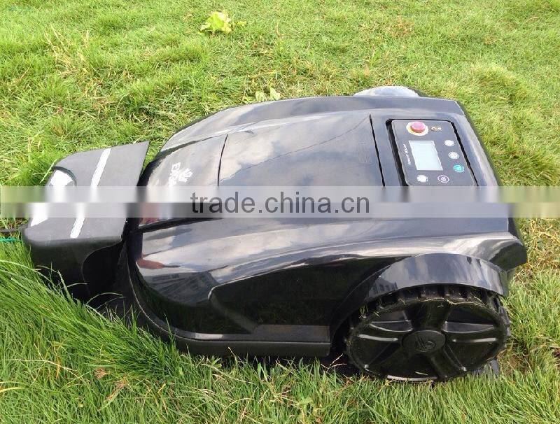Electricity power type and languages selection feature robotic mower S520