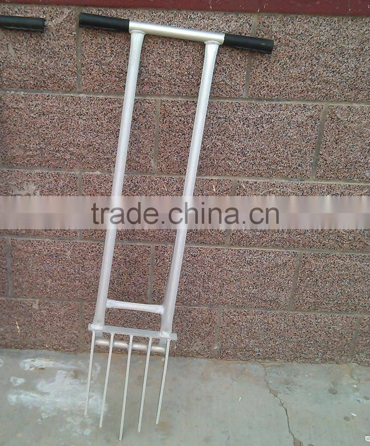 aluminum garden soil tool rake