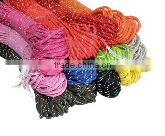 camping survival rope/camping rope/camping reflective rope with good quality