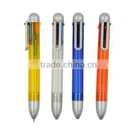 4color/ 5color/6color/ 10color /multi-colour ball point pen with competitive price