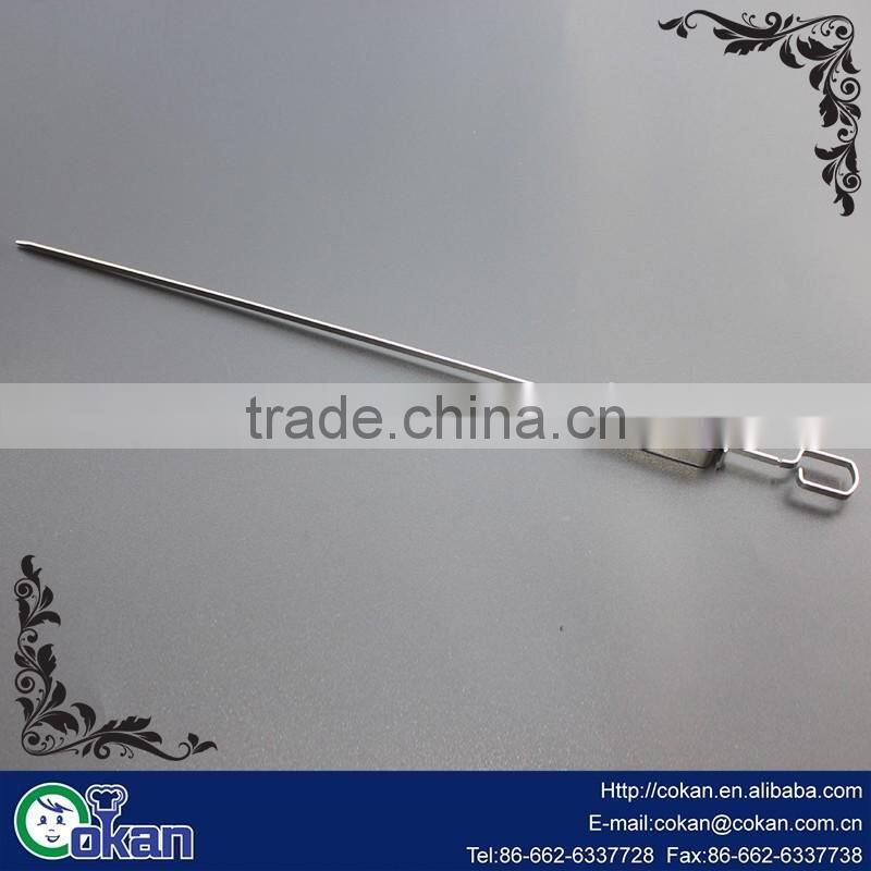 Hot Selling Stainless steel BBQ Rotisserie Spit , BBQ Skewer CK-KT650