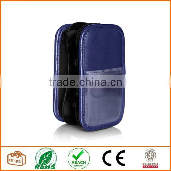 8 Bottle Essential Oil Roll-Ons carrying case Blue