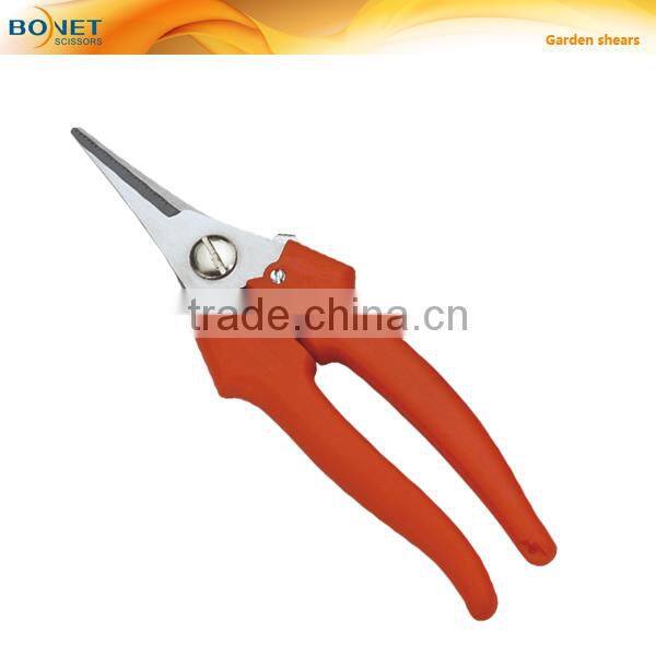 SGA0006 8" full stainless steel garden branch cutting scissors