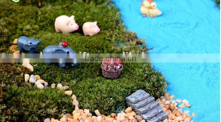 Mini CUTE fashional Resin decoration, Mini Fleshy micro landscape creative resin furnishing articles