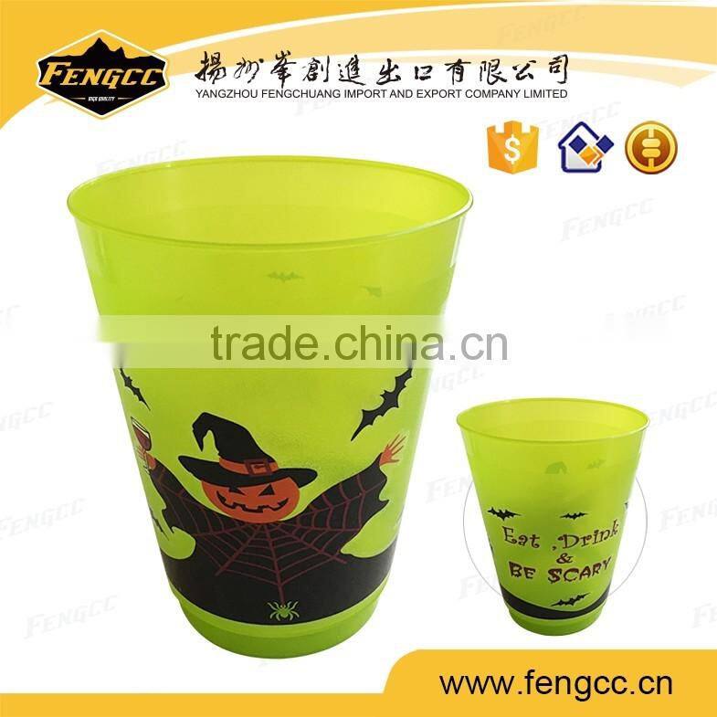 300ML Eco-Friendly Halloween Plastic Water Cup