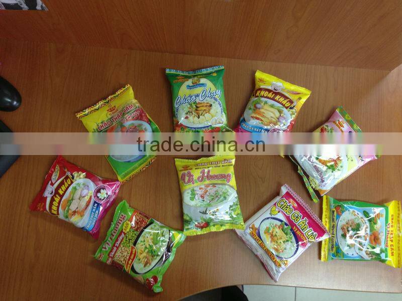 Nutritious flavour instant congee (instant porridge)