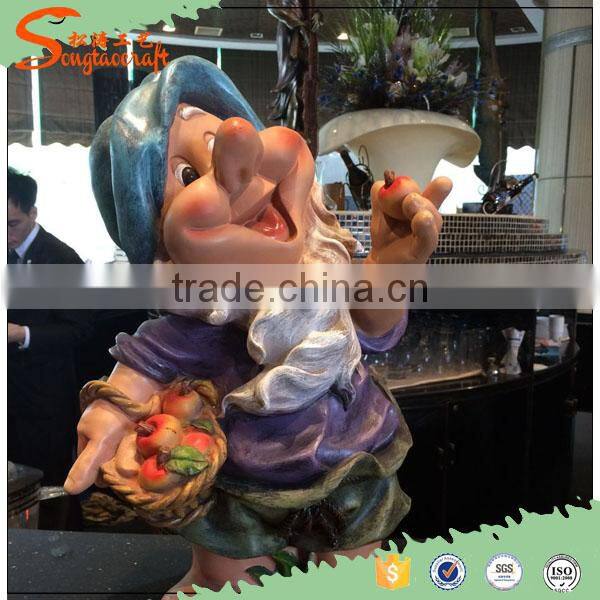 Artifical Home Decoration / Artificial Dwarf statue / Fair Story Statue