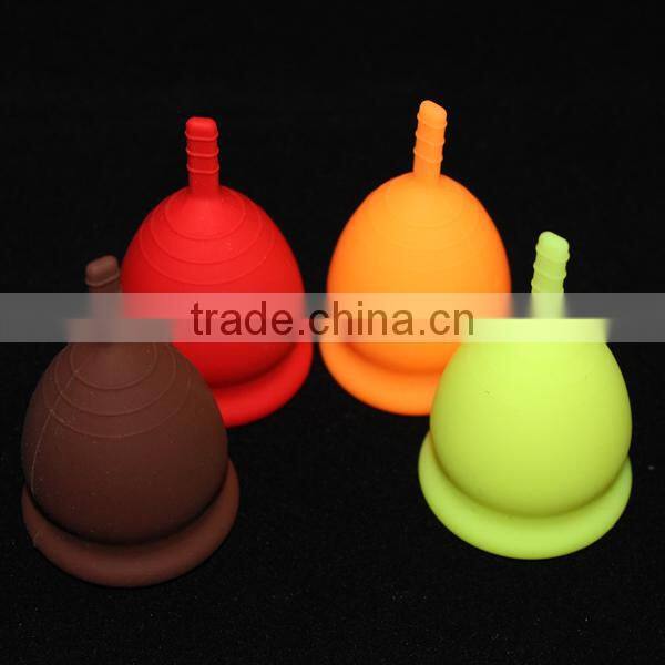 New Arrived LFGB and FDA approved medical grade new menstrual cup manufactuer