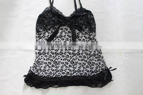 No cup top lingerie for sexy hot fashion show lingeire